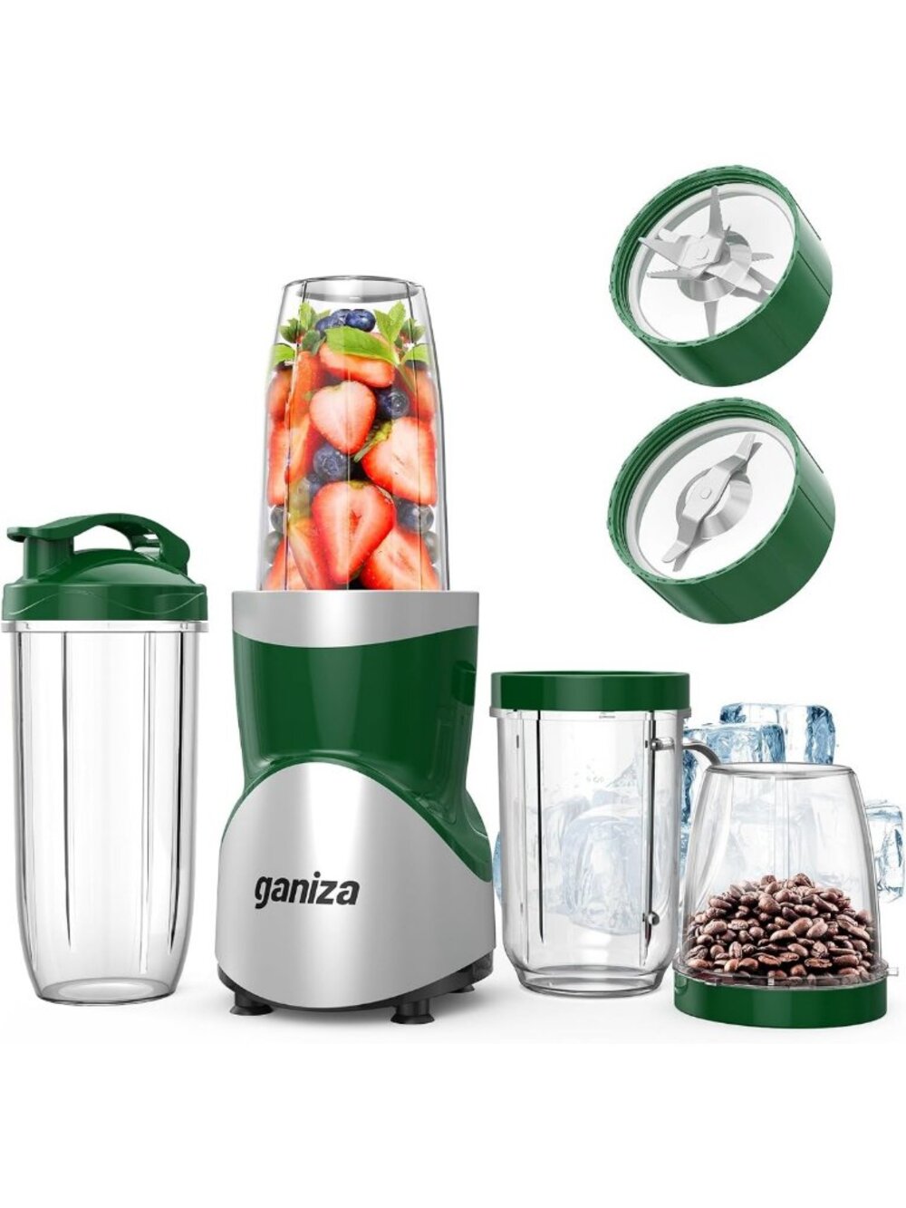 High-Power 900W Smoothie Blender for Shakes, Green Smoothies & More